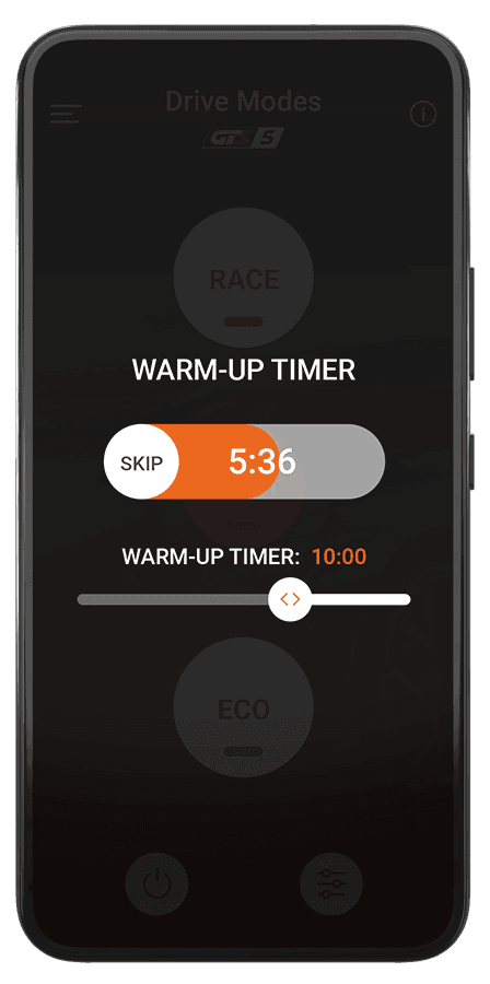 Fine tuning screen